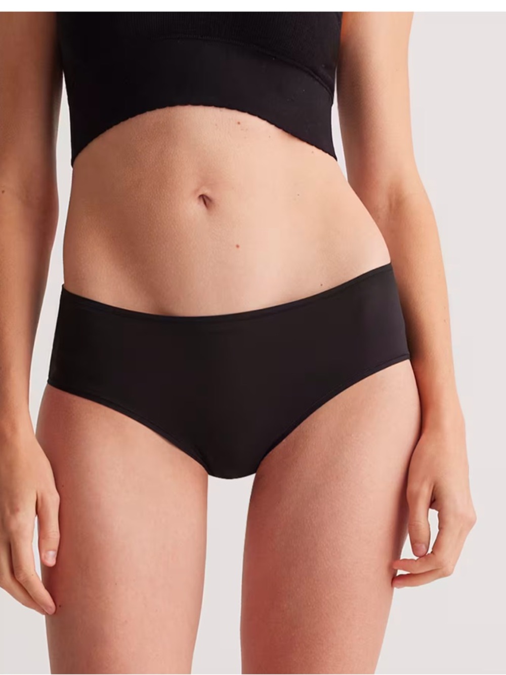 Quince Second Skin Hipster Brief (6-Pack) NEW Black Sz S